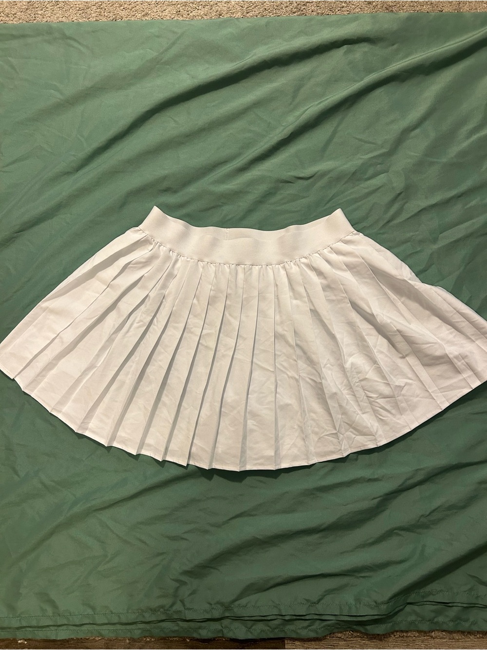 White Pleated Women’s Skirt